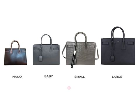 ysl sdj nano size|A Saint Laurent Sac De Jour Size Guide .